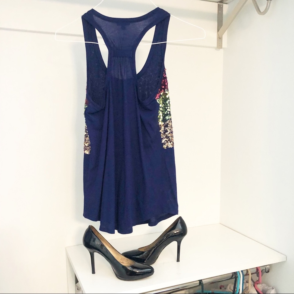 Express sequin Razorback - Picture 4 of 4